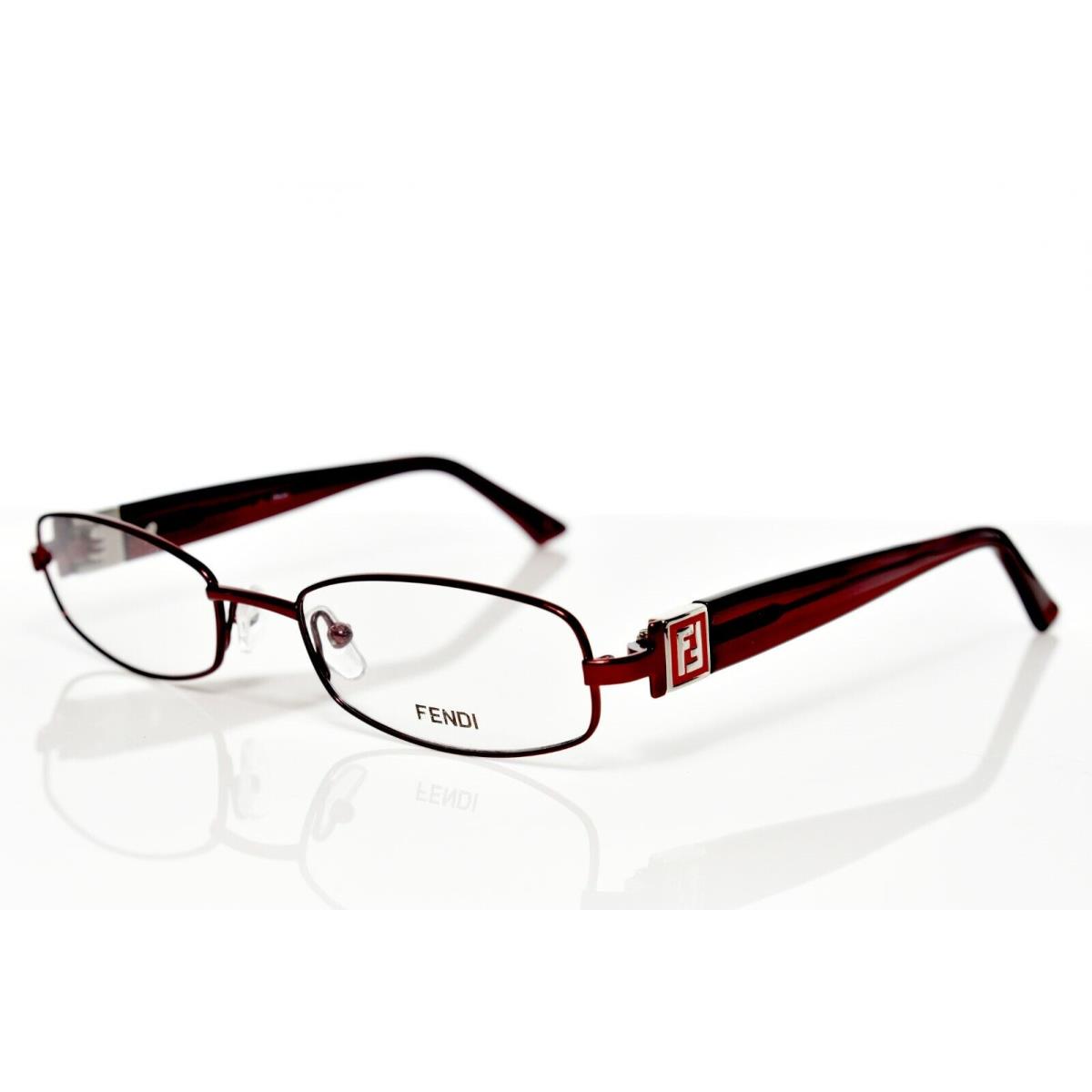 Fendi 905 519 Red RX Eyeglasses 52-19-130 - Nose Pads Replaced