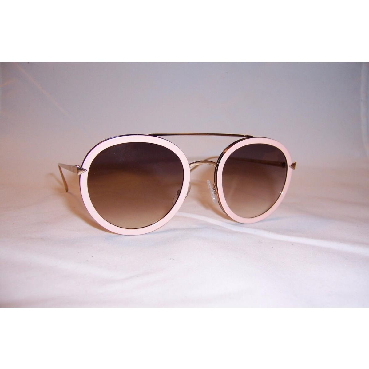 Fendi Sunglasses 0156/S V54-QH Pink Gold/brown Mirror Gold 156