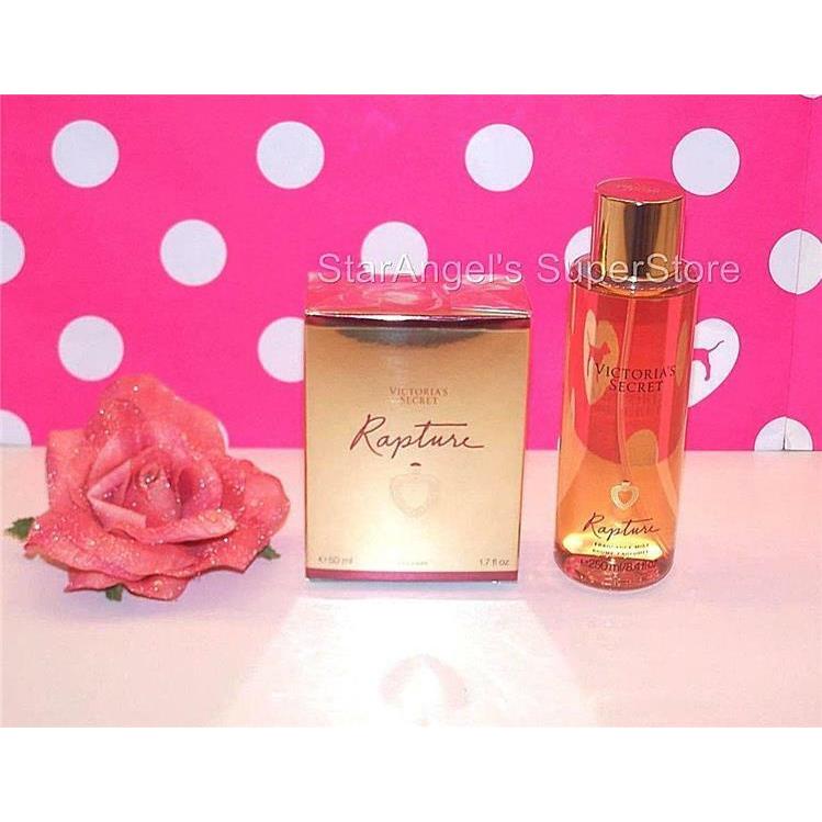 Victoria`s Secret Rapture Perfume Cologne Mist Lot of 2