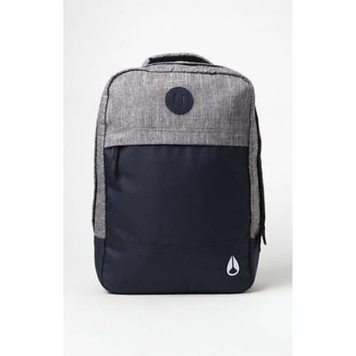 Men`s Guys Nixon Beacons Blue Backpack School Bag