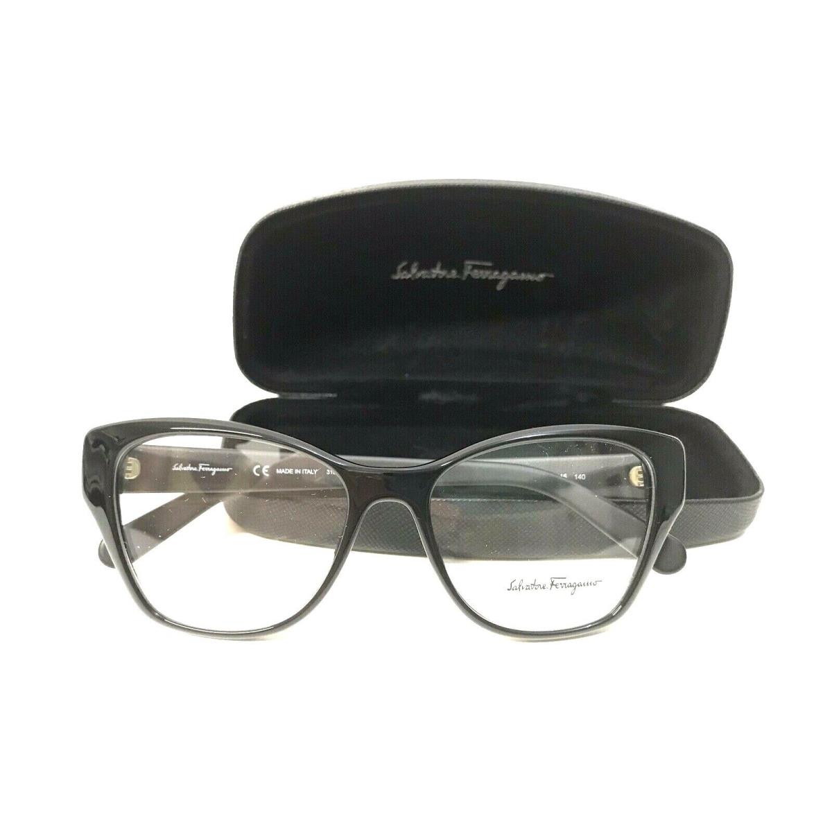 Salvatore Ferragamo SF2827 001 Black/flowers 53-16-140 Italy