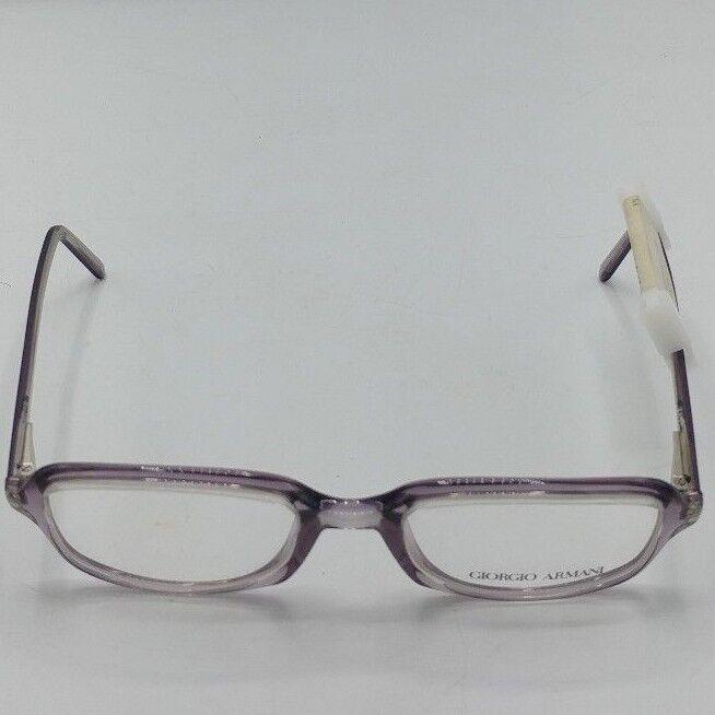 Giorgio Armani 2024 469 51 19 135 Italy Eyeglasses Frames Clear Purple