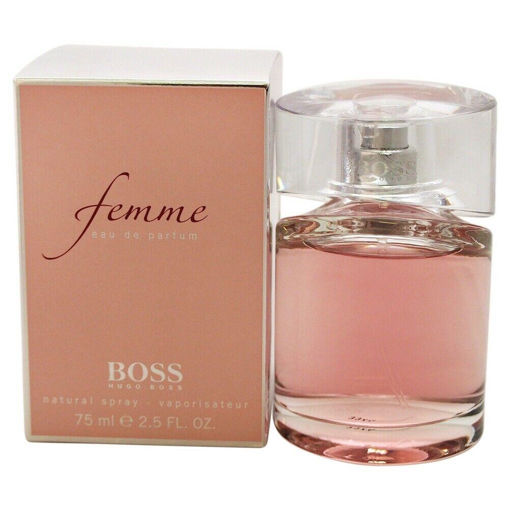Femme Eau DE Parfum Perfume Boss Hugo Boss 2.5 oz 25 ml Edp Spray For ...