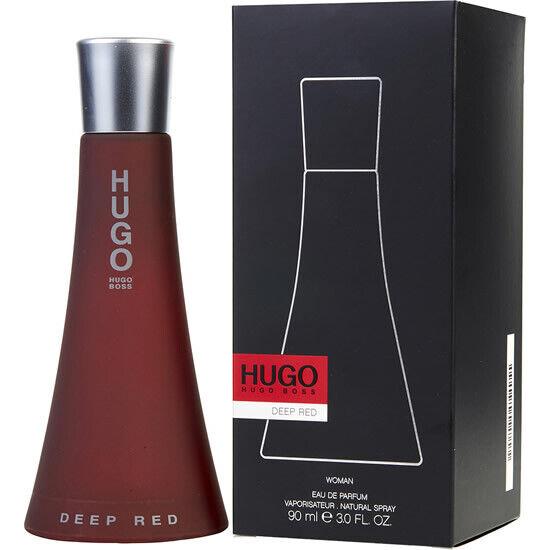 Hugo Deep Red Hugo Boss 3.0 oz / 90 ml Eau de Parfum Edp Women Perfume Spray