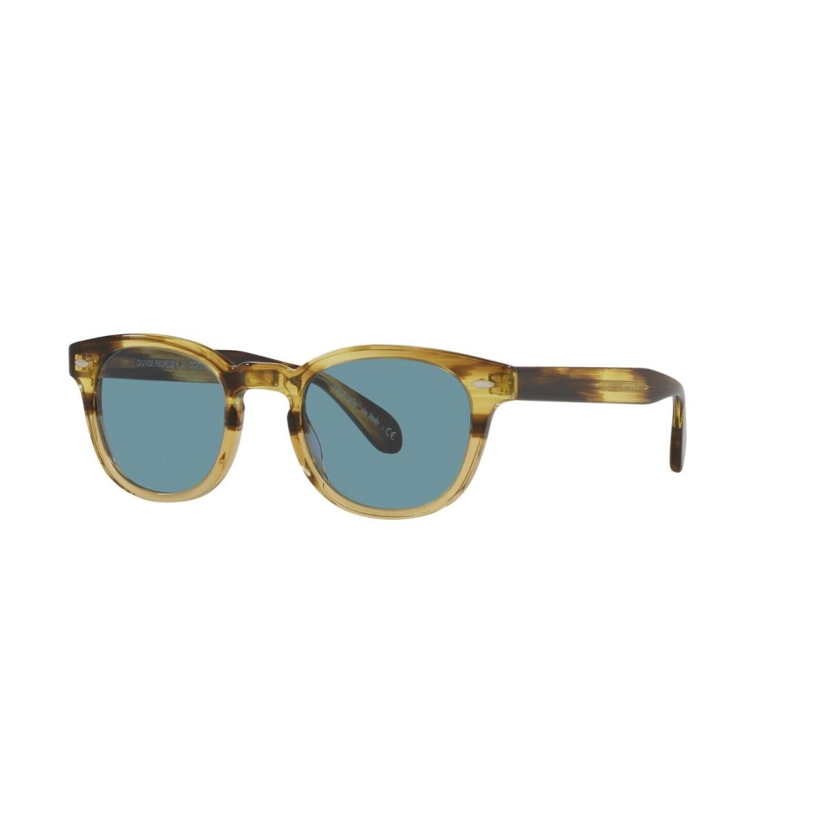 Oliver Peoples Sheldrake Sun OV 5036S Canarywood Gradient/cobalto Sunglasses