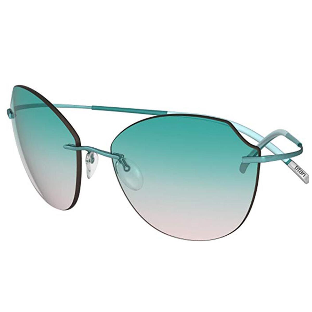 Silhouette Sunglasses Titan Minimal Art The Icon 8158 Mint Matte 8158-75-5040