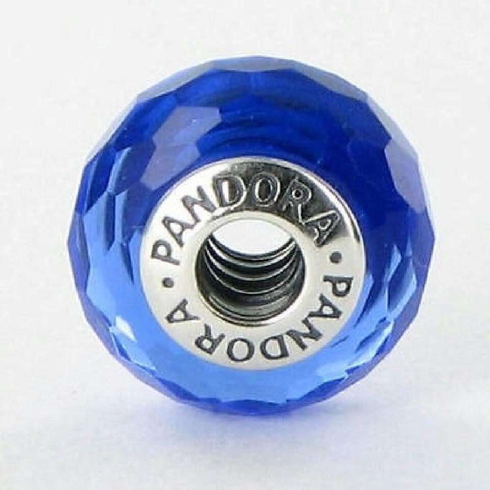 Pandora Charm Murano Glass Fascinating Blue 791067