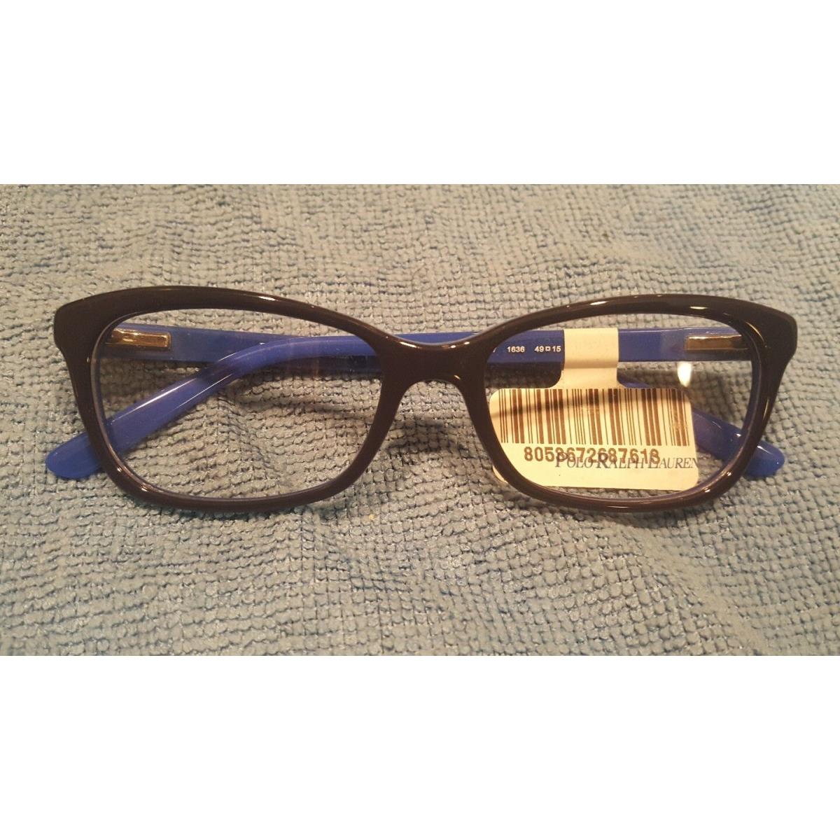 Polo Ralph Lauren 8527 1636 Eyeglass Frames Blue Junior 49 15 130