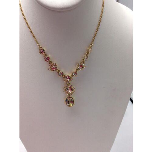 Givenchy Gold Tone Silk Y Necklace 188 GN