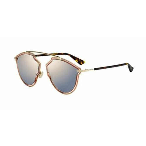 Christian Dior So Real Rise 0S45/0J Pink Gold Sunglasses