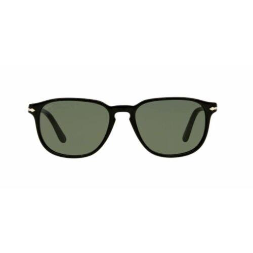 Persol sunglasses  - Black Frame, Crystal Green Lens 0