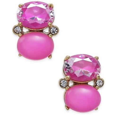 Kate Spade Shine On Pink Crystal Dtud Earrings S1P