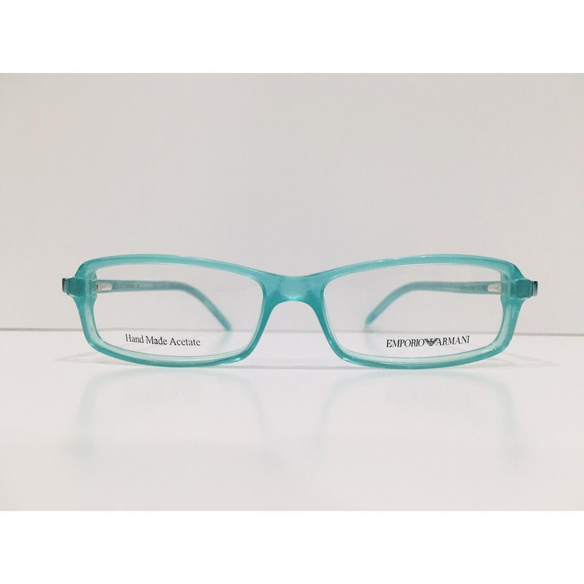 Emporio Armani EA9207 057 Transparent Teal Eyeglasses 50-14-135