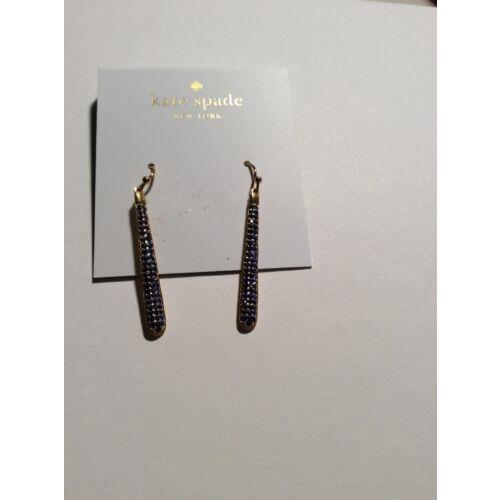 Kate Spade New York Pave Linear Earrings 93 D