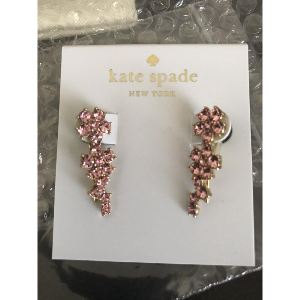 Kate Spade New York Light Pink Flower Ear Pins