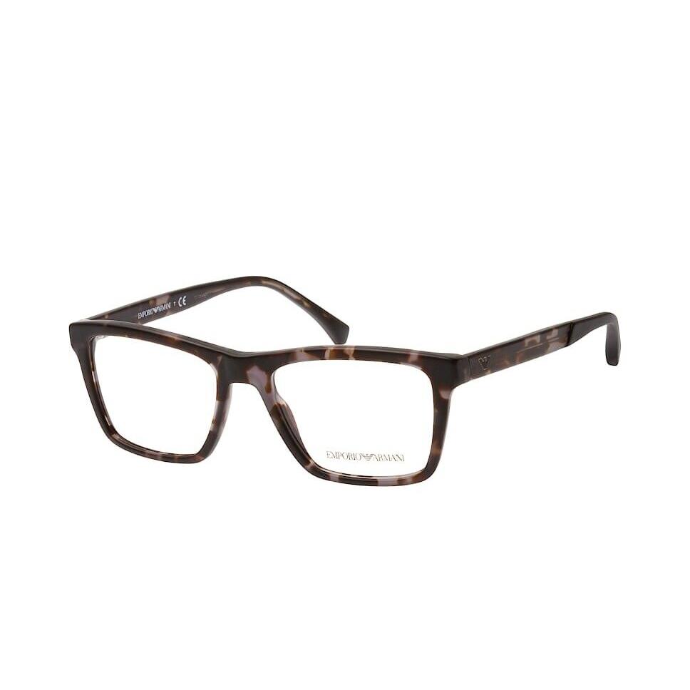 Emporio Armani Eyeglasses EA 3138 5703 Matte Grey Havana W/ Demo Lens 53 MM