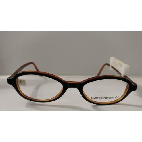 Emporio Armani 609 227 46 17 135 Designer Brown Frame Eyeglasses