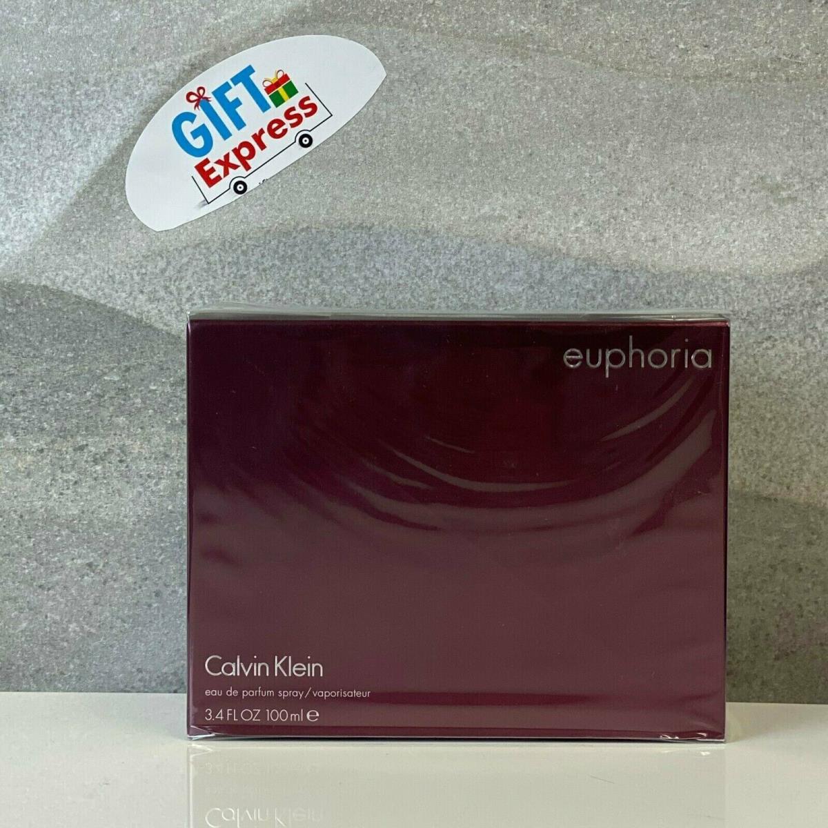 Euphoria by Calvin Klein 3.4 oz Edp Spray For Women-100%