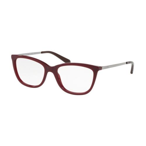 Coach Eyeglasses HC 6124 5509 Solid Oxblood W/ Demo Lens 51MM