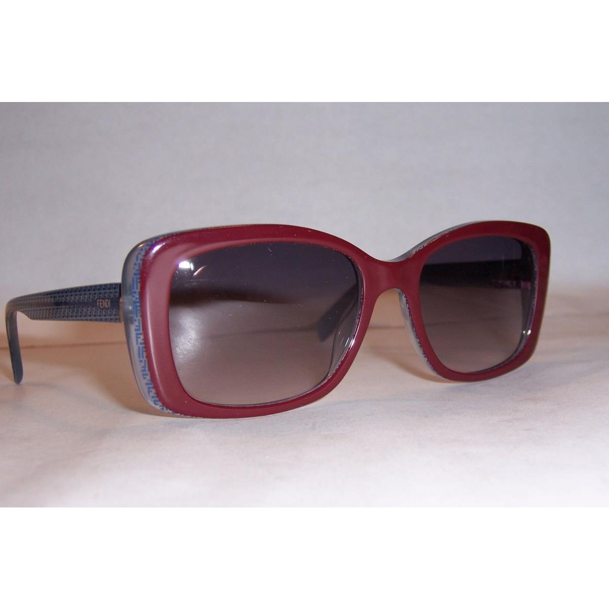 Fendi Sunglasses FF 0002/S 7PW-9C Burgundy Blue/gray 002