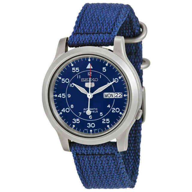 Seiko 5 Sports Blue Men`s Watch - SNK807