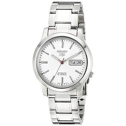 Seiko 5 Sports White Men`s Watch - SNK789