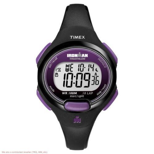 Women`s Timex Ironman Essential 10 Lap Digital Watch - Black T5K523JT