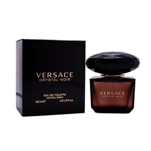 Versace Crystal Noir by Gianni Versace 3.0 oz Edt Perfume For Women