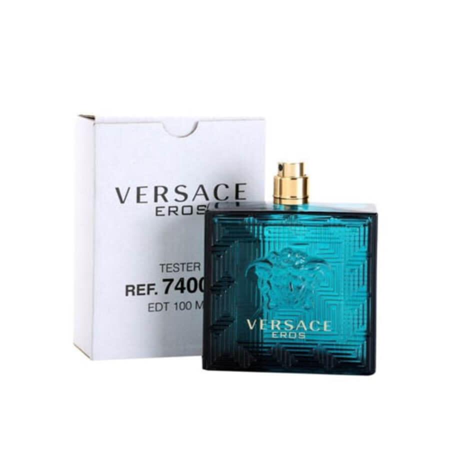 Versace Men`s Versace Eros Edt Spray 3.4 oz Tester Fragrances 8011003809257