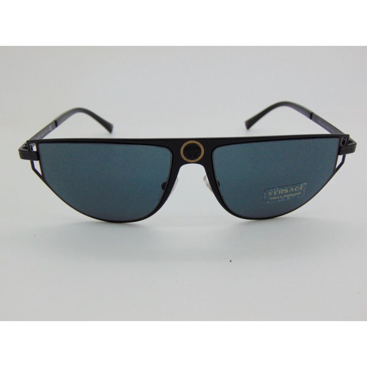 Versace sunglasses  - Matte Black Frame, Grey Lens 0