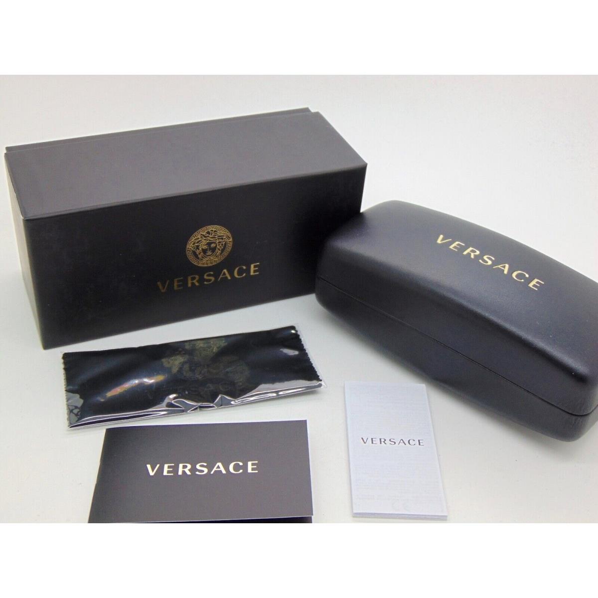 Versace sunglasses  - Matte Black Frame, Grey Lens 4