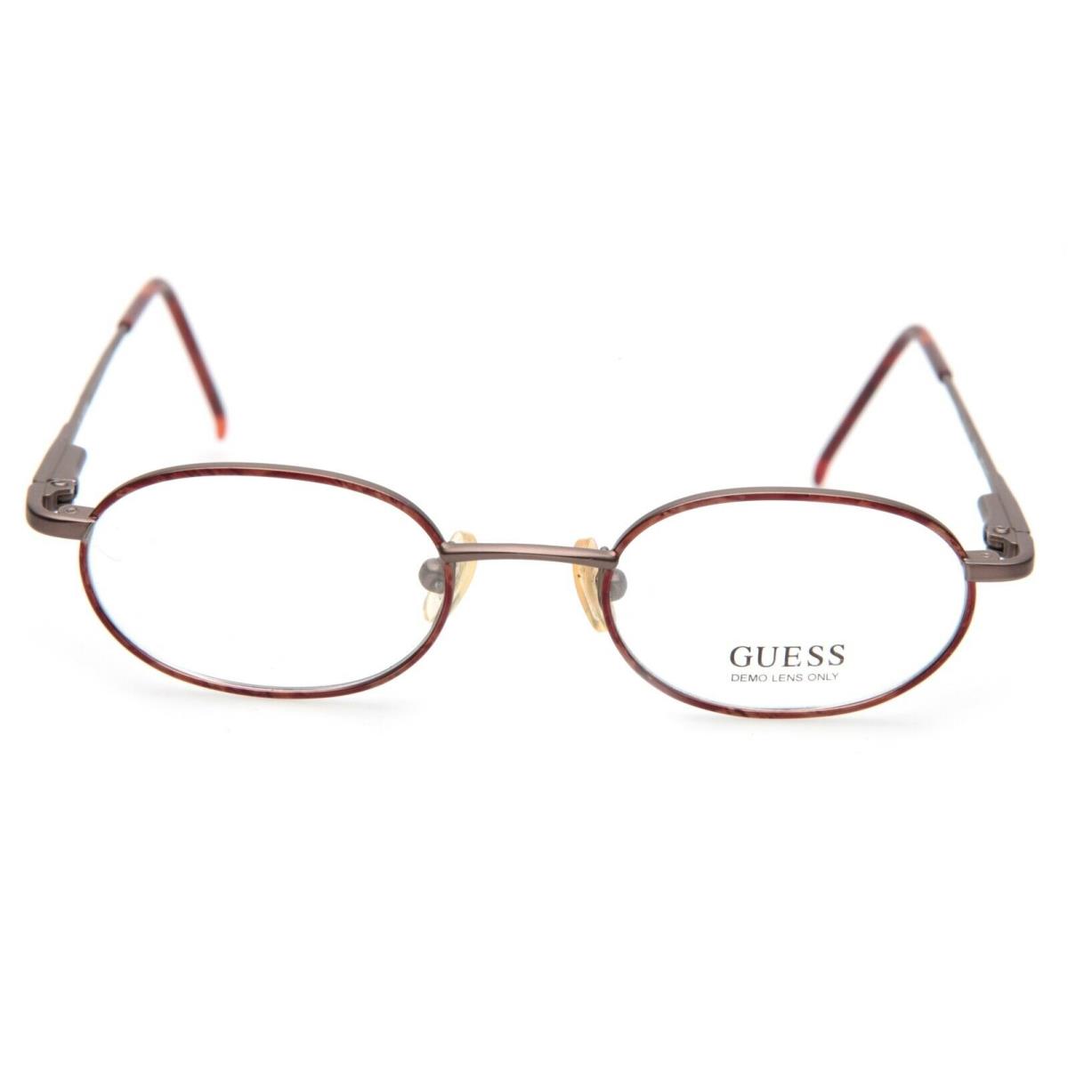 Guess GU 1018 Mbrn Eyeglasses Glasses Metal Frame GU1018 42-18-130 B28mm