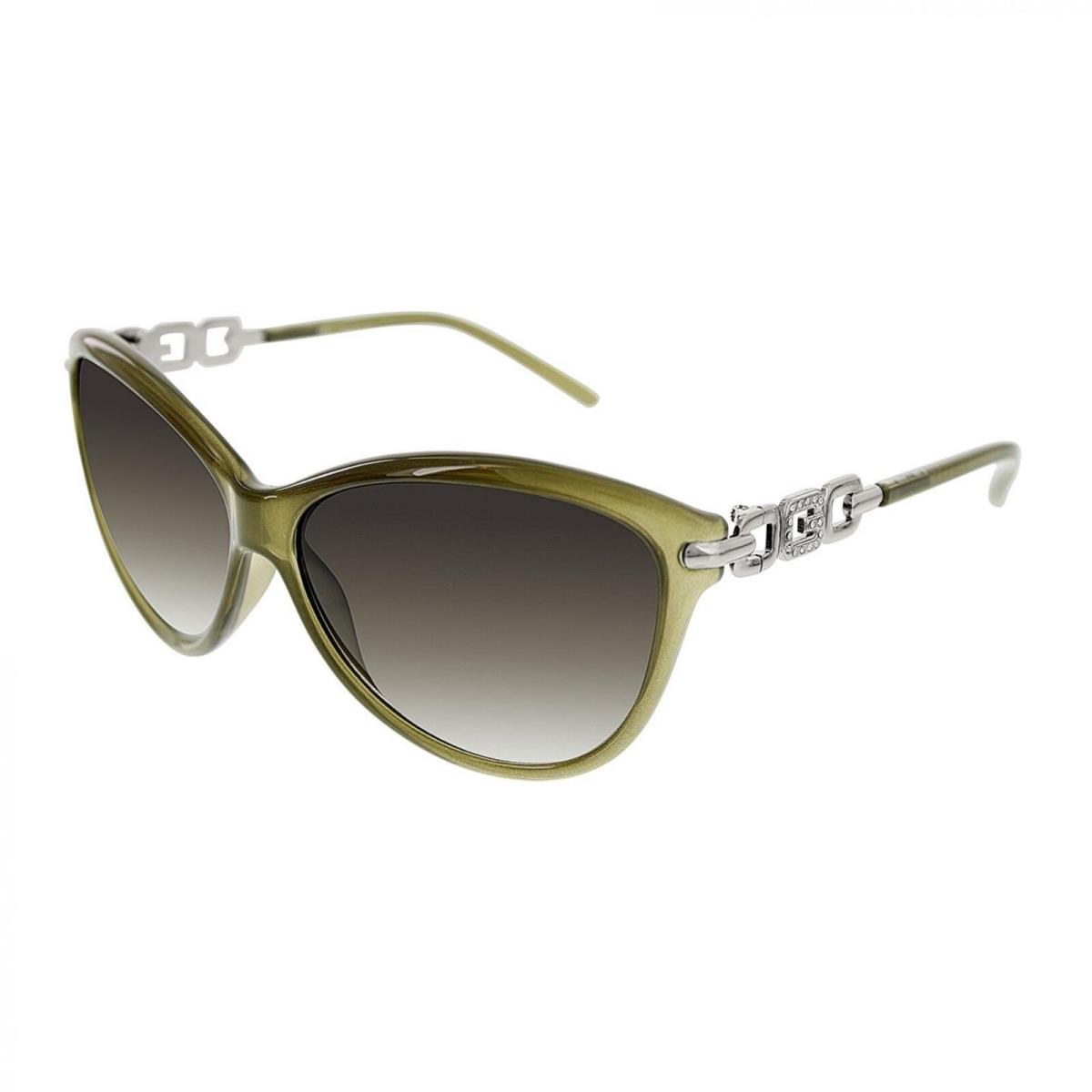 Guess Sunglasses GU 7288 M78 Crystal Olive / Gradient Gray 60 mm GU7288