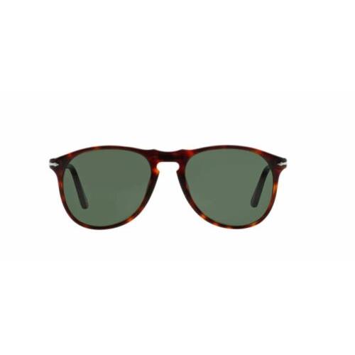 Persol sunglasses  - Havana Frame, Crystal Green Lens 0