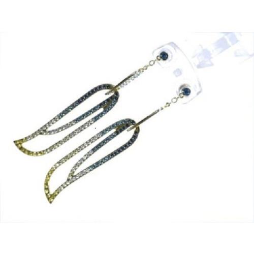 Swarovski Pulp Dangle Gold-plated Pierced Earrings 1110418