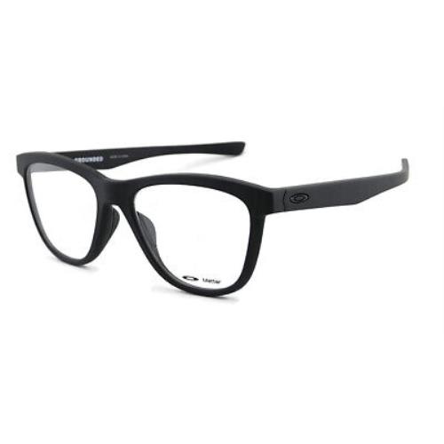 Oakley Grounded Eyeglasses OX8070 0653 - Satin Black / Clear Demo Lens