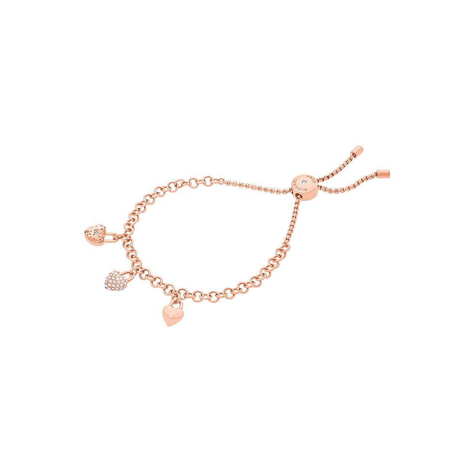 Michael Kors Stainless Steel Rose Gold Bracelet For Women - MKJ7015791 3018