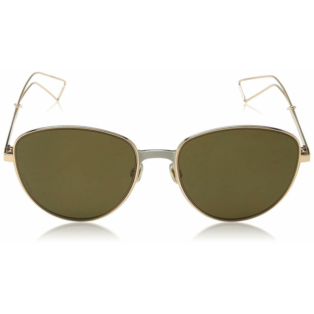 Dior sunglasses ULTRASRCXEC - Gray , Gold/ Matte Gray Frame, Brown Lens 0