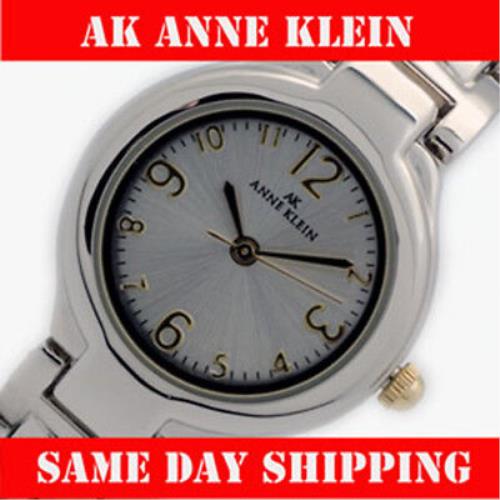 Seiko AK Ann Klein Ladies Metal Band Watch 10/3795SVTT