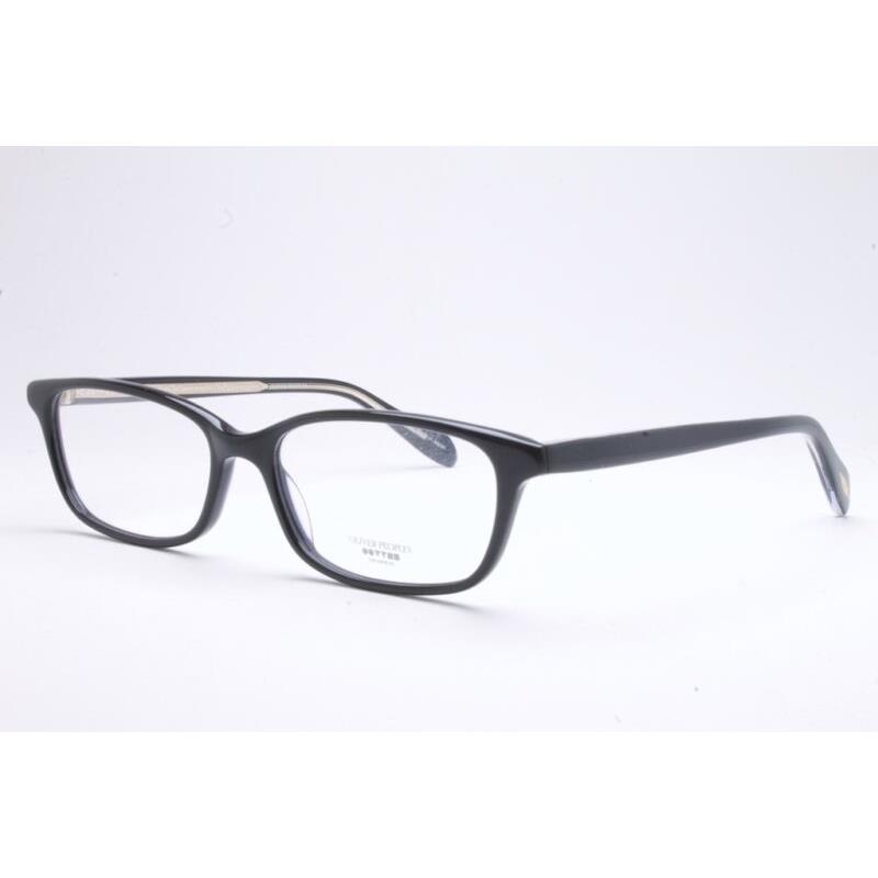 Vintage Oliver Peoples Barnett BK Eyeglasses Size: 50-16-140