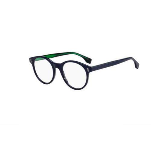 Fendi FF M 0046 0PJP Blue Eyeglasses - Frame: Blue, Lens: Clear