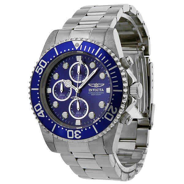 Invicta Pro Diver Chronograph Blue Dial Men`s Watch 1769