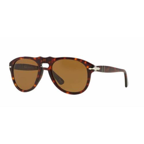 Persol 0PO 0649 24/57 Havana Polarized Sunglasses