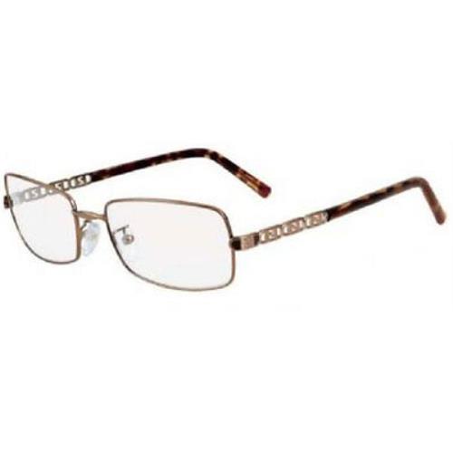 Fendi 726 Color 254 Gold Tortoise Eyeglasses Women`s Designer Glasses Italy