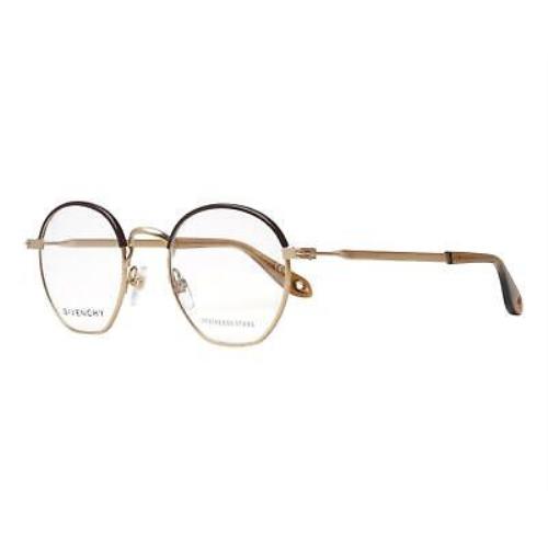 Givenchy GV0077 Col. Aoz Semi Matte Gold Eyeglasses Frame