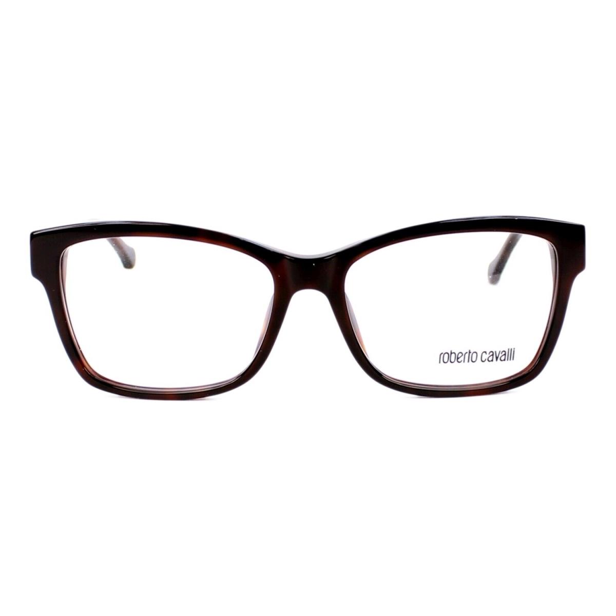 Roberto Cavalli Alimatha RC 755 Brown 052 Eyeglasses Frame 54-16-140 Cat Eye