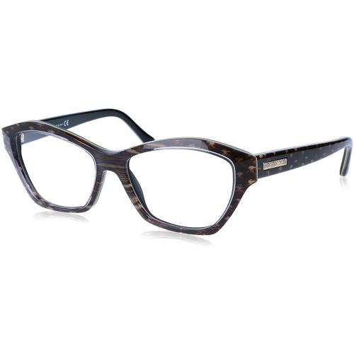 Roberto Cavalli Royal RC0757 020 Brown Mix Gold Eyeglasses 55-16-140 Cat Eye 757