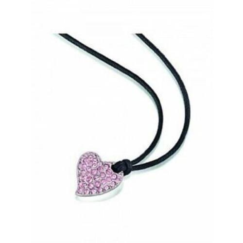 Swarovski Iconic Heart Two Tone One Size Pendant Necklace 1180116