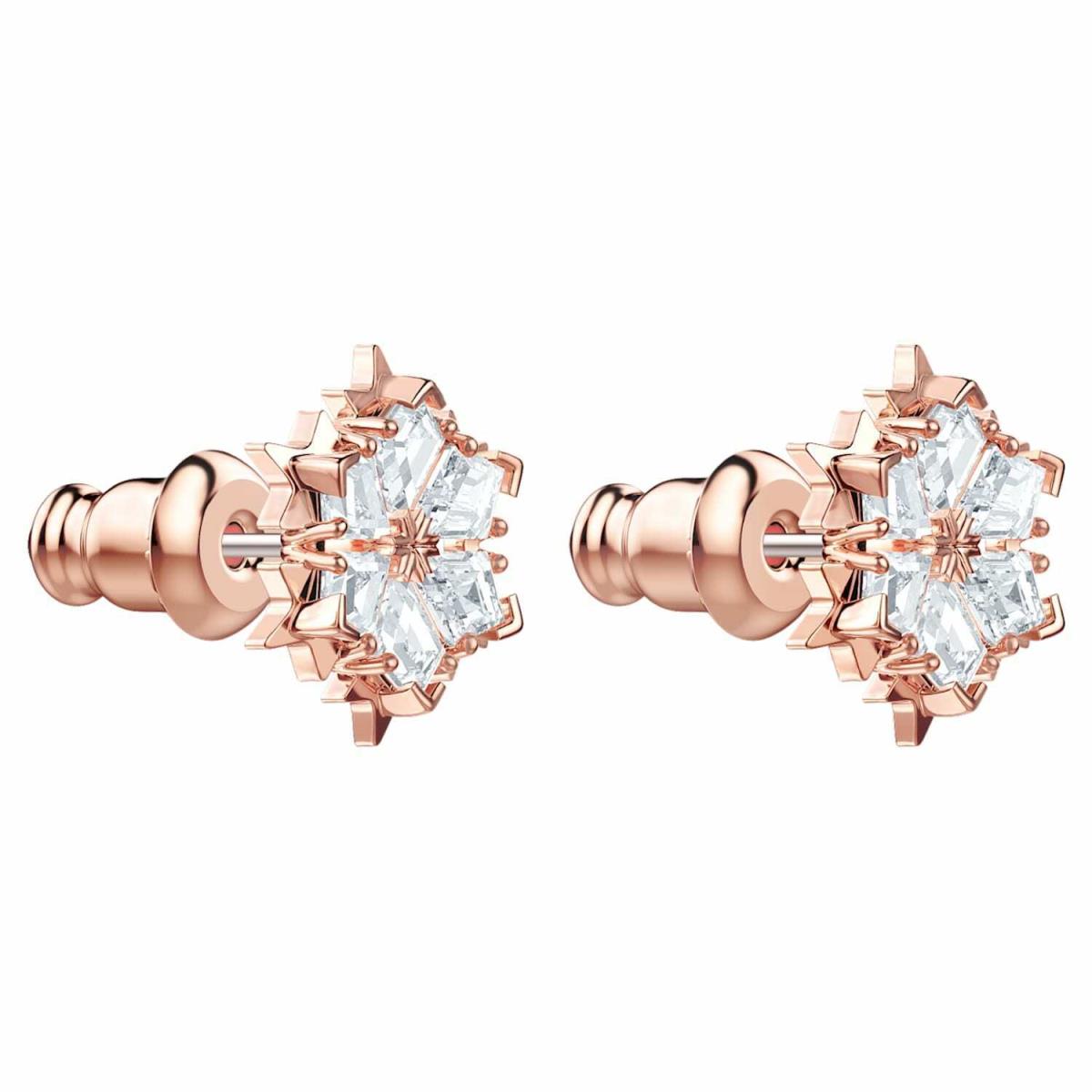 Swarovski Jewelry Magic Pierced Earrings Rose Gold-5428429