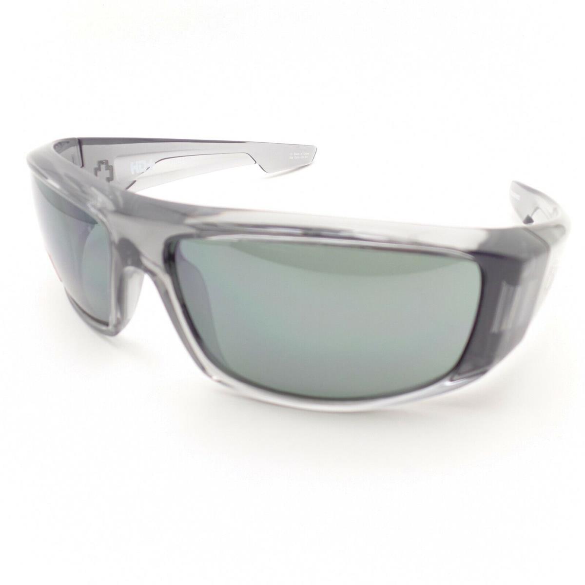 Spy Optics Logan Clear Smoke HD Grey Silver Sunglasses